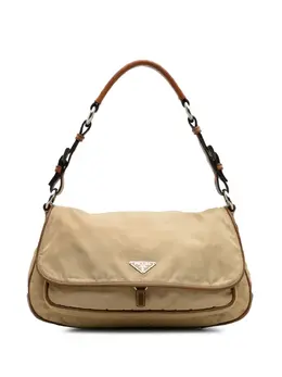 Prada Pre-Owned: Коричневая сумка 