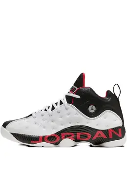 Jordan: Белые кроссовки  Jumpman