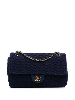 CHANEL Pre-Owned: Голубая сумка 
