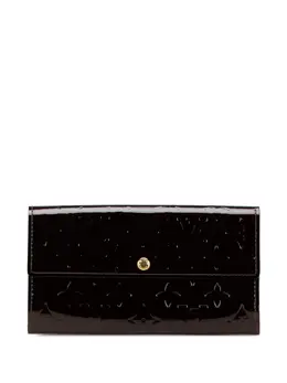 Louis Vuitton Pre-Owned: Фиолетовый кошелёк 