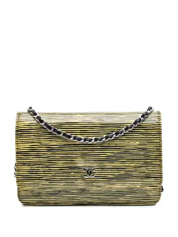 CHANEL Pre-Owned: Кошелёк в полоску 