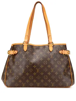 Louis Vuitton Pre-Owned: Коричневая сумка-шоппер 