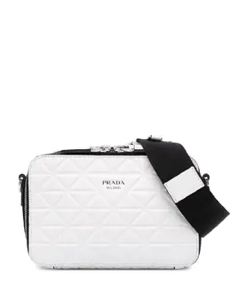 Prada Pre-Owned: Белая сумка через плечо 
