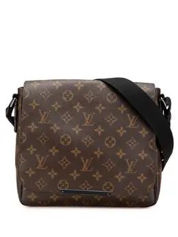 Louis Vuitton Pre-Owned: Коричневая сумка через плечо 