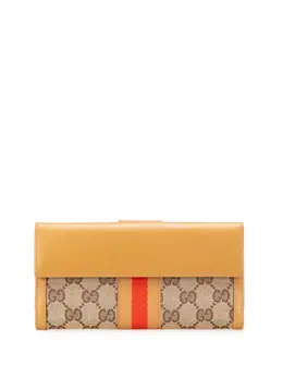 Gucci Pre-Owned: Коричневый кошелёк 
