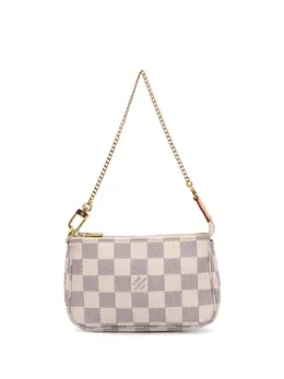 Louis Vuitton Pre-Owned: Белая сумка 