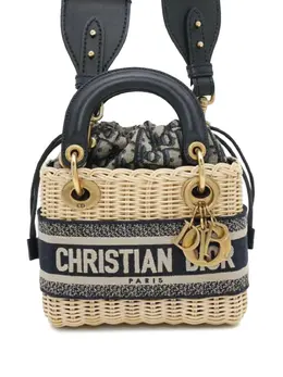 Christian Dior Pre-Owned: Голубая сумка 