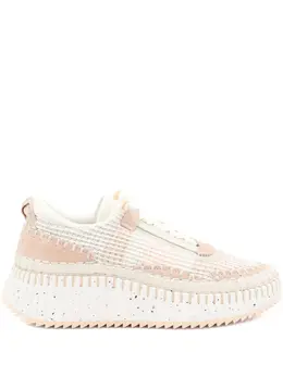 Chloé: Розовые кроссовки  Nama
