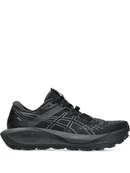 ASICS: Чёрные кроссовки 