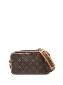 Louis Vuitton Pre-Owned: Коричневая сумка через плечо 