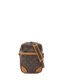 Louis Vuitton Pre-Owned: Коричневая сумка через плечо 