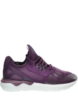 adidas: Фиолетовые кроссовки  Tubular