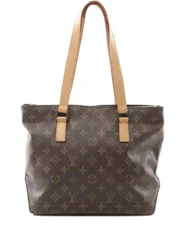 Louis Vuitton Pre-Owned: Коричневая сумка-шоппер 