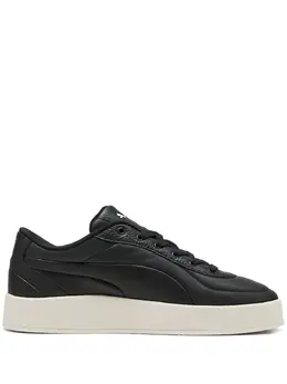 PUMA: Чёрные кроссовки  Luxe