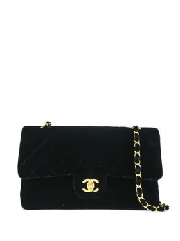 CHANEL Pre-Owned: Чёрная сумка 