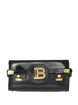 Balmain: Чёрная сумка  B-Buzz 23