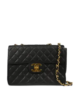 CHANEL Pre-Owned: Чёрная сумка 