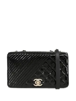 CHANEL Pre-Owned: Чёрная сумка 