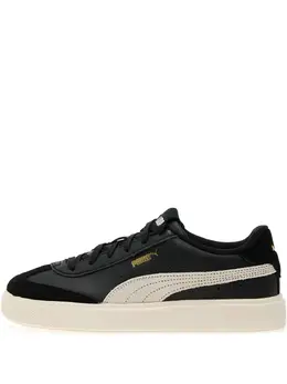 PUMA: Чёрные кроссовки 