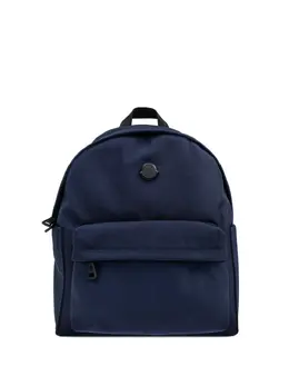 Moncler: Синий рюкзак 
