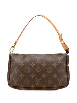 Louis Vuitton Pre-Owned: Коричневая сумка 