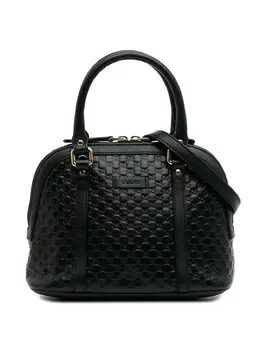 Gucci Pre-Owned: Чёрная сумка 