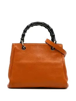 Gucci Pre-Owned: Оранжевая сумка-шоппер 