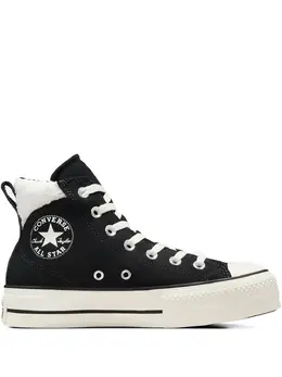 Converse: Чёрные кроссовки  Chuck Taylor All Star