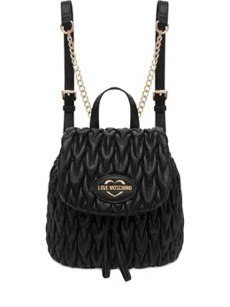 Love Moschino: Чёрный рюкзак 