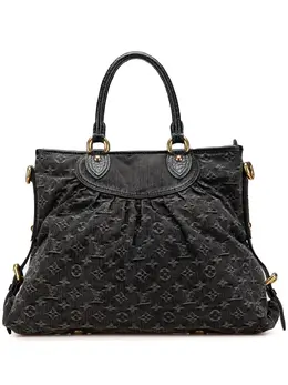 Louis Vuitton Pre-Owned: Чёрная сумка 