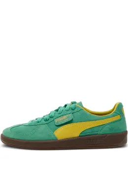 PUMA: Зелёные кроссовки 