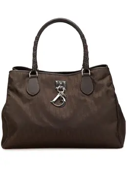 Christian Dior Pre-Owned: Коричневая сумка-шоппер 