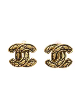 CHANEL Pre-Owned: Серьги 