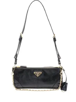 Prada Pre-Owned: Чёрная сумка 