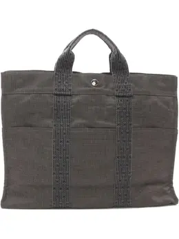 Hermès Pre-Owned: Тёмная сумка-шоппер 