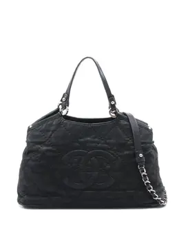 CHANEL Pre-Owned: Чёрная сумка 