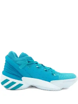 adidas: Голубые кроссовки 