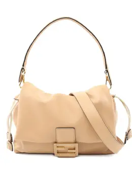 Fendi Pre-Owned: Бежевая сумка 