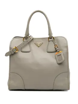 Prada Pre-Owned: Серая сумка 