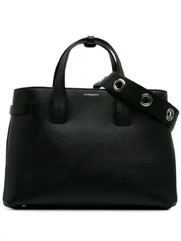 Burberry Pre-Owned: Чёрная сумка 