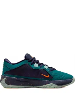 Nike: Синие кроссовки 