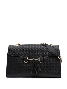 Gucci Pre-Owned: Чёрная сумка 