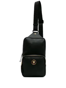 Versace Pre-Owned: Чёрная сумка 