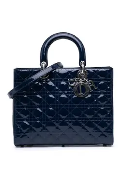 Christian Dior Pre-Owned: Голубая сумка 