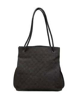 Gucci Pre-Owned: Чёрная сумка-шоппер 