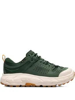 HOKA: Зелёные кроссовки 