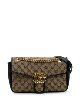 Gucci Pre-Owned: Коричневая сумка через плечо 