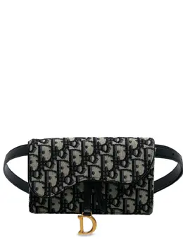 Christian Dior Pre-Owned: Голубая сумка 