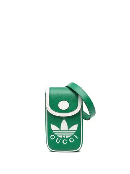Gucci Pre-Owned: Зелёная сумка через плечо 