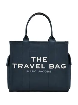 Marc Jacobs: Синяя сумка-шоппер  The